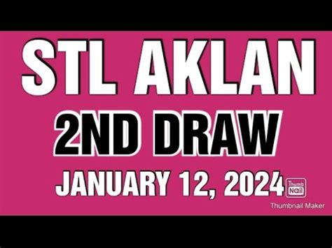 aklan stl result today|STL RESULT Today August 12, 2024 .